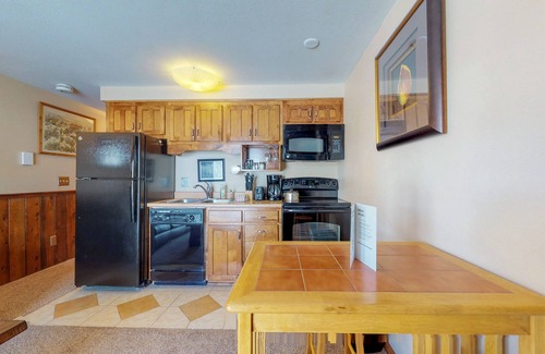 Crested Butte Condo | 2nd-floor mountain-view condo with sauna, balcony, kitchen - walk to lifts