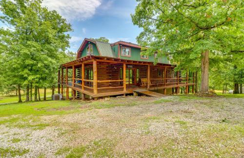 Harrison House | 3,000 Sq Ft and Game Room Ozarks Serenity Cabin!