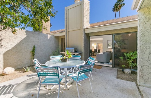 Sonora Sunrise Condo | 3/2 Fully Renovated Single Story Condo Steps from Smoketree Shopping Centers