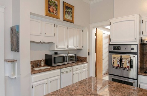 Lakeshore House | 3,200 sf in best area. Towering Palm Trees Outside. Gorgeous Original Art Inside