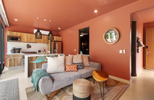 Tulum House | 3 bed penthouse w/yard/pools, rooftop, a/c, 10 minute drive to the beach