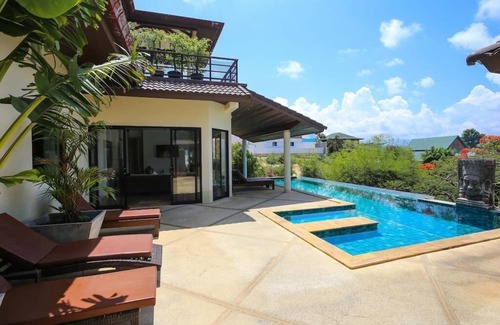 Moo 5 Villa | 3 Bed Seaview villa - 5 mins to Beach SDV262 by Samui Dream Villas