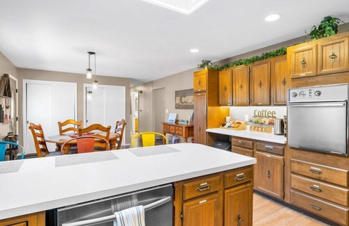 Canon City House | 3 bedroom, 2 bath, plus sofa sleeper, dog friendly w. fee, game room with pool table, air hockey, darts.