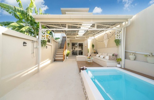 Ban Saiyuan House | 3-bedroom Boho Pool Villa in Rawai Phuket with private pool & sunset rooftop