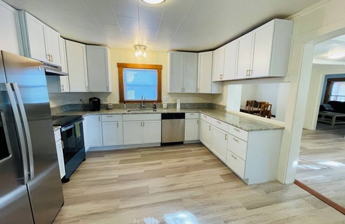 Laconia House | 3-bedroom + double futon, 2 bath house in Laconia, 1 mile from Lake Winnisquam!