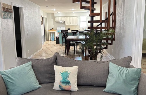 South Padre Island House | 3-bedroom house with private pool, steps to beach