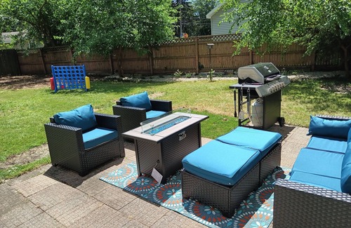 Norton Shores House | 3-bedroom house close to Mona Lake, Lake Michigan and Michigan's Adventure