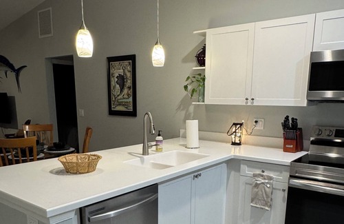 Stuart House | 3-bedroom house in charming Stuart with AC, fitness room. Start relaxing