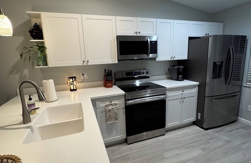 Stuart House | 3-bedroom house in charming Stuart with AC, fitness room. Start relaxing