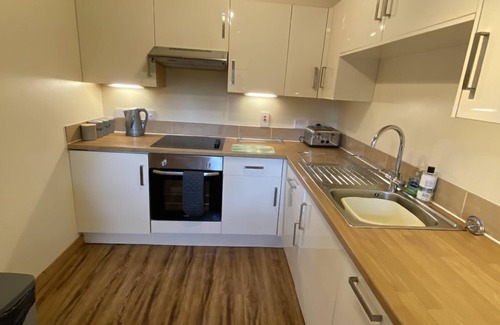 Tillicoultry Apartment | 3 bedroom luxury lodge in a countryside location with a private hot tub, large gardens and private p