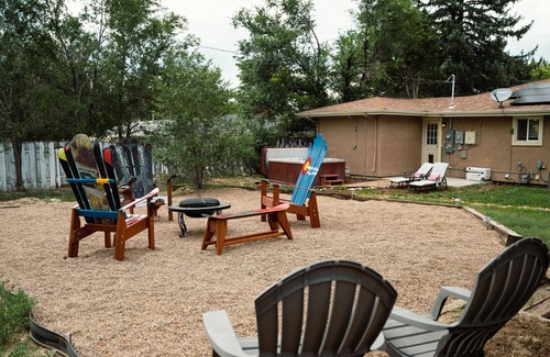 East Colorado Springs House | 3-Bedroom Oasis with a Hot Tub!!