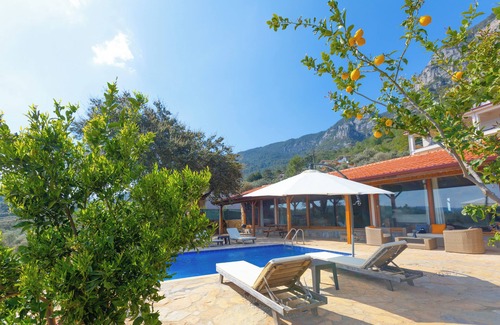Mentese Villa | 3-bedroom villa in gorgeous Muğla Akyaka with AC, WiFi. Relax and silent
