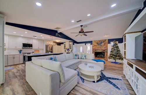 Spring Hill House | 3-BR/2 Bath waterfront home with direct access to Gulf. Pool, kayaks and dock