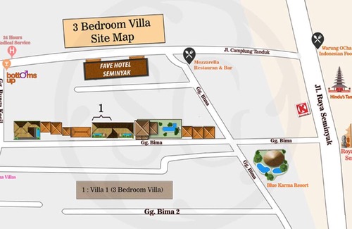 Dyanapura Villa | 3 BR Central Seminyak, Private Pool