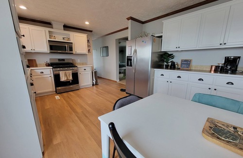 Alpena House | 3 BR Lake Front Getaway! Dog Friendly, Lakeside Deck, Dock, Incredible Sunrises
