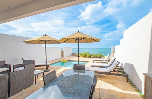 Nassau Villa | 3 BR Oceanfront Beach House with Private Pool Gated Community Staircase to Ocean