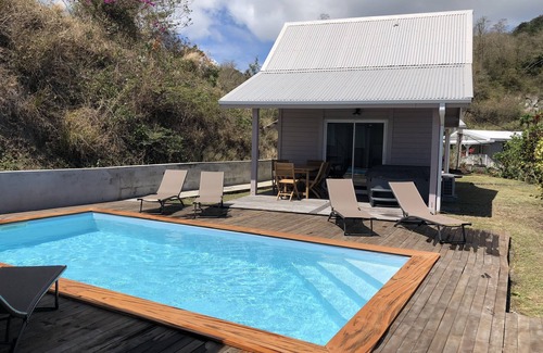 Les Anses-d'Arlets Villa | 3 Creole Lodges Jacuzzi Pool Caribbean Sea View Anses d'Arlet