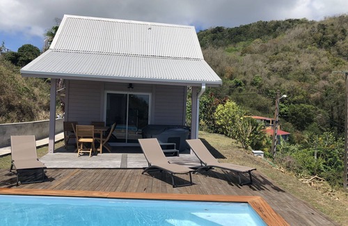 Les Anses-d'Arlets Villa | 3 Creole Lodges Jacuzzi Pool Caribbean Sea View Anses d'Arlet