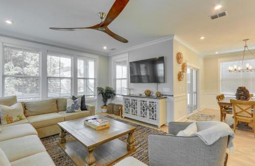 Palmetto Dunes House | 3 Decks and Water Views Breezy Home in Hilton Head