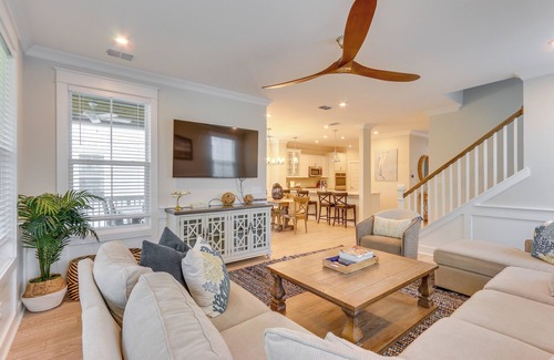 Palmetto Dunes House | 3 Decks & Water Views: Breezy Home in Hilton Head