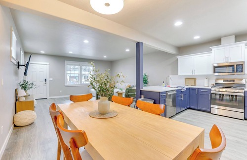 Sunset House | 3 Mi to Boise River Greenbelt: Home w/Fenced Yard