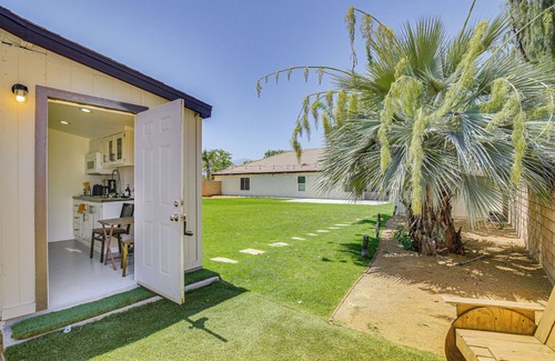 Coachella Apartment | 3 Mi to Coachella: Quaint Studio w/Shared Yard!