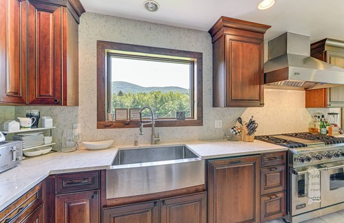 Edgewood House | 3 Mi to Colgate Lake: Mtn-View Home, Deck + Grill!