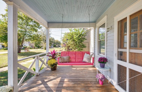 Porterdale House | 3 Mi to Downtown Covington: Cozy Getaway w/Porch!