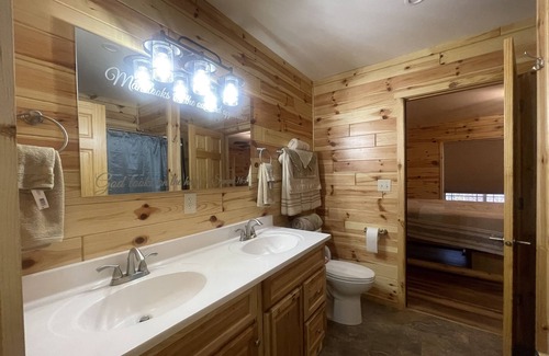 Newaygo House | 3 minutes from the Muskegon River! Quiet and spacious home with a large deck.