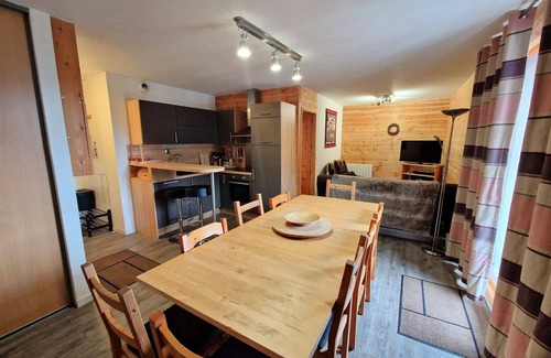 Valfrejus Apartment | 3 rooms +cabin 8/10personnes coeur station 55m²