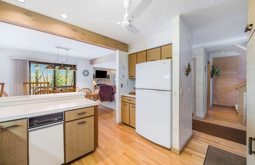 Harbor Springs Condo | 3-story dog-friendly condo w/free WiFi, balcony, shared heated pool, fireplace