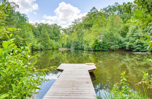 Demorest House | 30 Acres and Pond North Georgia Mtn Farmhouse