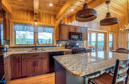 Rangeley House | 30 Hilltop - Brand new custom built home with views of Rangeley Lake