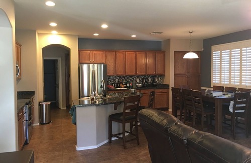 Surprise Farms House | 3000 Sq ft, 4 bedrooms plus office, heated private pool, pool table & Tiki bar!