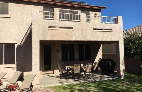 Surprise Farms House | 3000 Sq ft, 4 bedrooms plus office, heated private pool, pool table & Tiki bar!