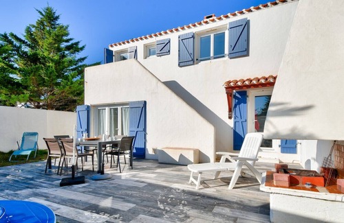 La Gueriniere Ski Chalet | 300m from the beach, house for 6 people