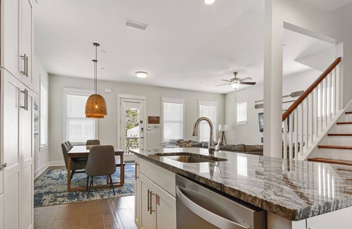 Dune Allen Beach House | 30A Beach House - sleeps 12 - short walk to beach access - dog friendly - pool