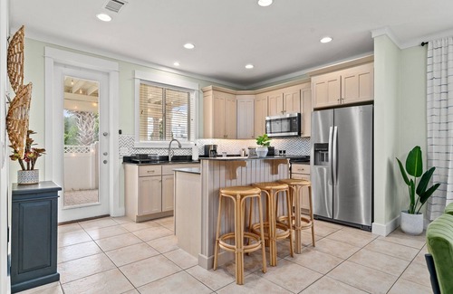 Emerald Waters Village House | 30A luxury 5BR steps from Miramar Beach - private pool, chef's kitchen | The Emerald Palm by Boutiq