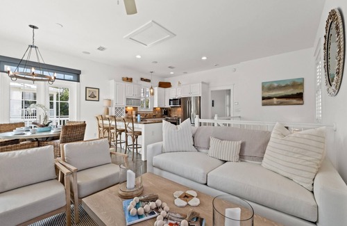 Rosemary Beach House | 30A Sunset Beach House Villa Infinity, Beachside, Gulf Front Pool, Pet Friendly