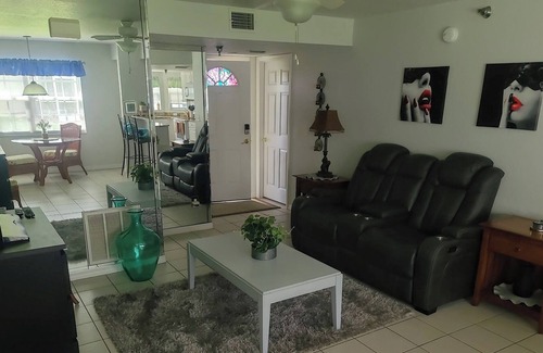 Lutz Condo | 3104 - A 1 bedroom condo at Paradise Lakes Clothing Optional Resort