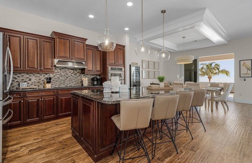Fort Myers Beach House | 3132 Beachfront 5BR: Heated Pool, Spa, Elevator, Views