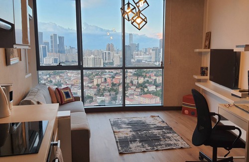 Atasehir Condo | 33rd Flr: Pool, Gym, Sauna +!