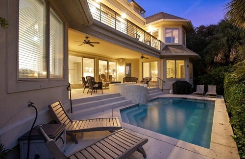 North Forest Beach House | 36 Dune Lane 7 BR Home Second Row Ocean