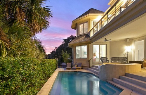 North Forest Beach House | 36 Dune Lane 7 BR Home Second Row Ocean