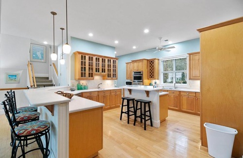 North Forest Beach House | 36 Dune Lane 7 BR Home Second Row Ocean