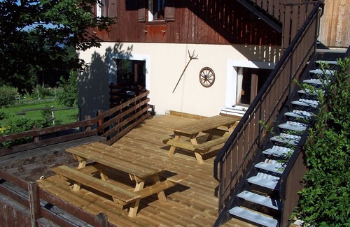 Thollon-les-Memises Ski Chalet | 36 persons chalet with view of the Leman lake and the MÈmises mountain
