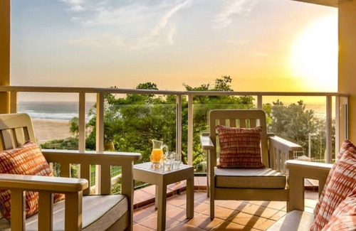 Illovo Beach Apartment | 37 La Mer - Sea, estuary and coastline view