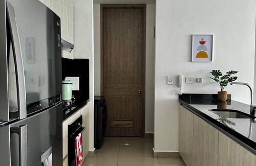 Cartagena District Apartment | 3BD Condo-Amazing View-Modern APT-Luxury Building-Bocagrande-6pax
