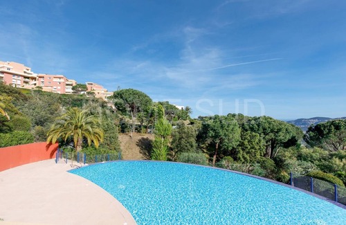 Mandelieu-La-Napoule Apartment | 3bedrooms with sea view and private pool