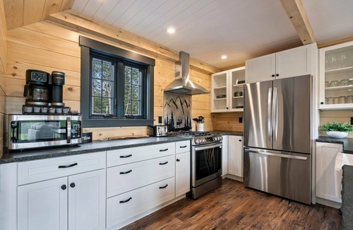 Rangeley House | 3BR Escape w/Hot Tub + Grill + Fireplace